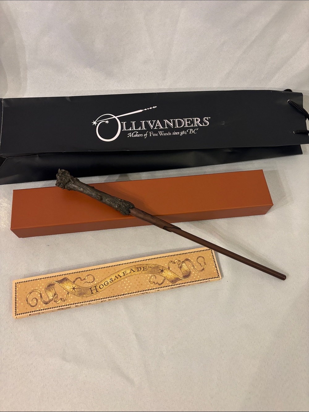 Ollivanders Brown Wizard Wand – Kids Roleplay Accessory Universal Studios